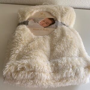 Cream Fuzzy Blanket